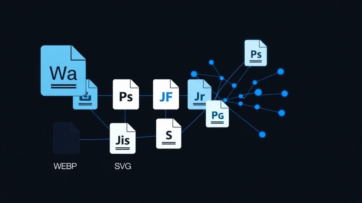 File Format Guide: When to Use WebP, PNG, JPG, and SVG